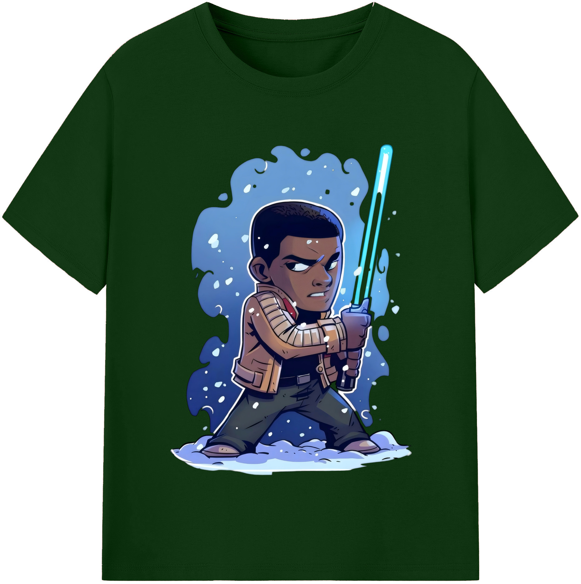 （画像用） スター・ウォーズ Star Wars 綿100％半袖Tシャツ（フロントプリント）